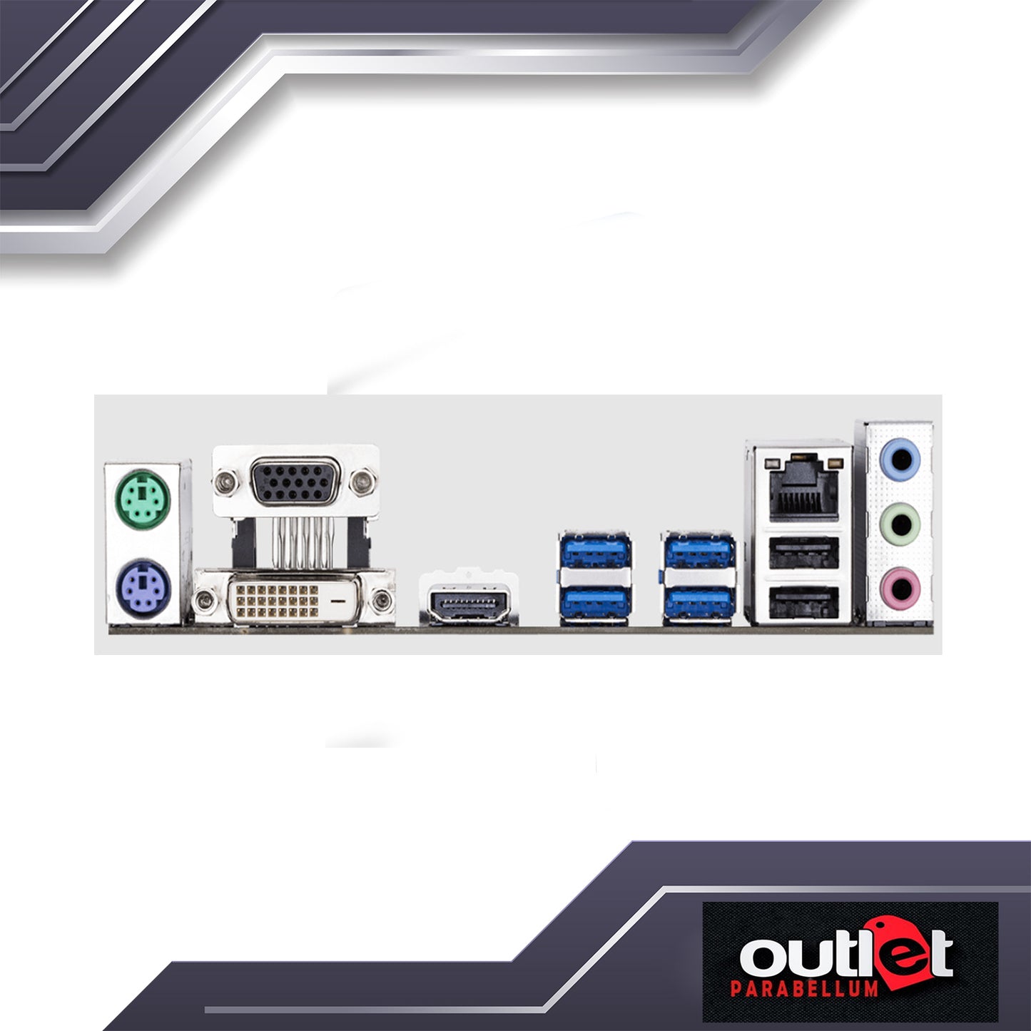 REFURBISHED GA-A320M-S2H GIGABYTE AMD A320 AM4 DDR4 M.2 HDMI/DVI/VGA MATX MOTHERBOARD - NO WARRANTY
