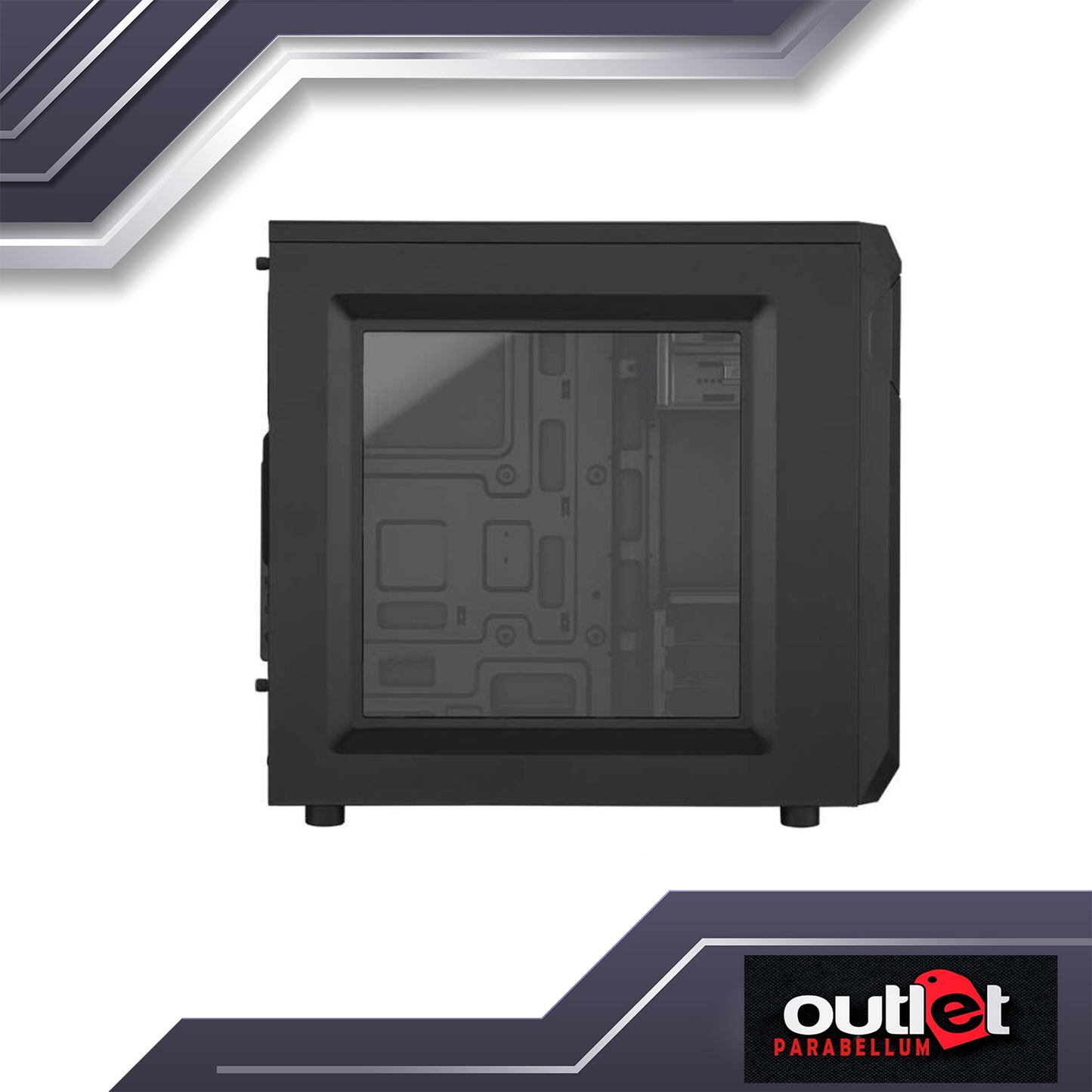 Refurbished CORSAIR Carbide Series™ SPEC-01 Red LED Mid-Tower Gaming Case CS-CC-9011050-WW