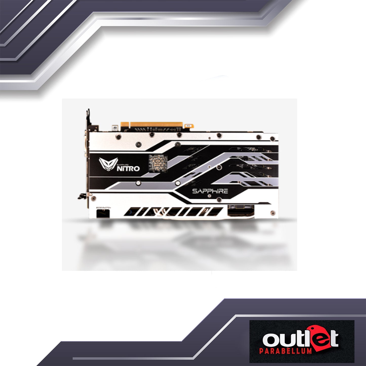 REFURBISHED Sapphire SPR-11265-32-20G PULSE RADEON RX580 4G GDDR5 DUAL HDMI/DVI-D/DUAL DP OC
