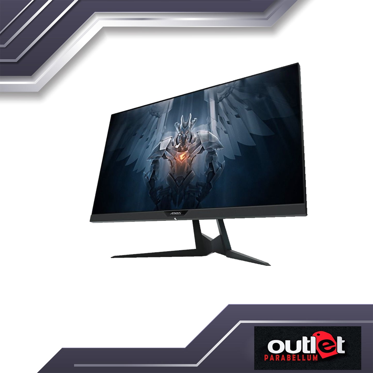REFURBISHED GP-FI27QP-AP AORUS 27" 165HZ 2560X1440(QHD),HDR IPS, FREESYNC GSYNC,RGB,DCI-P3 10BIT MONITOR