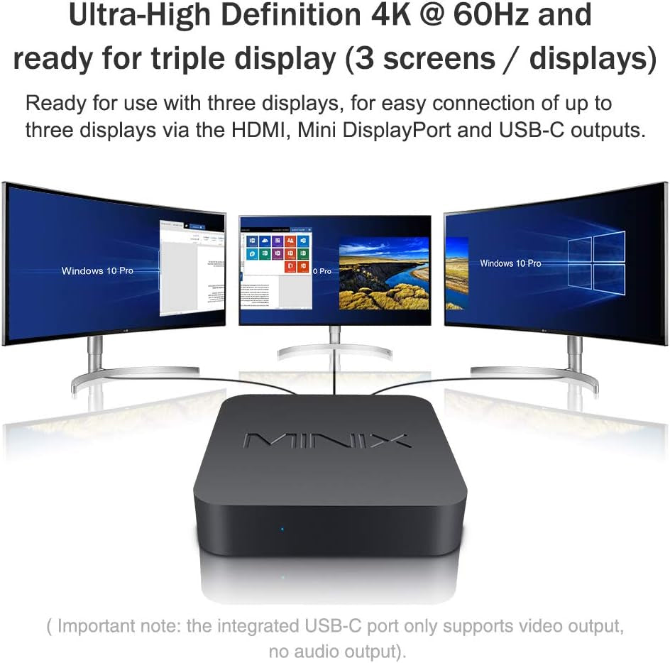 BRAND NEW!!!! MINIX NEO J50C-4 MAX WINDOWS 10 PRO MINI PC