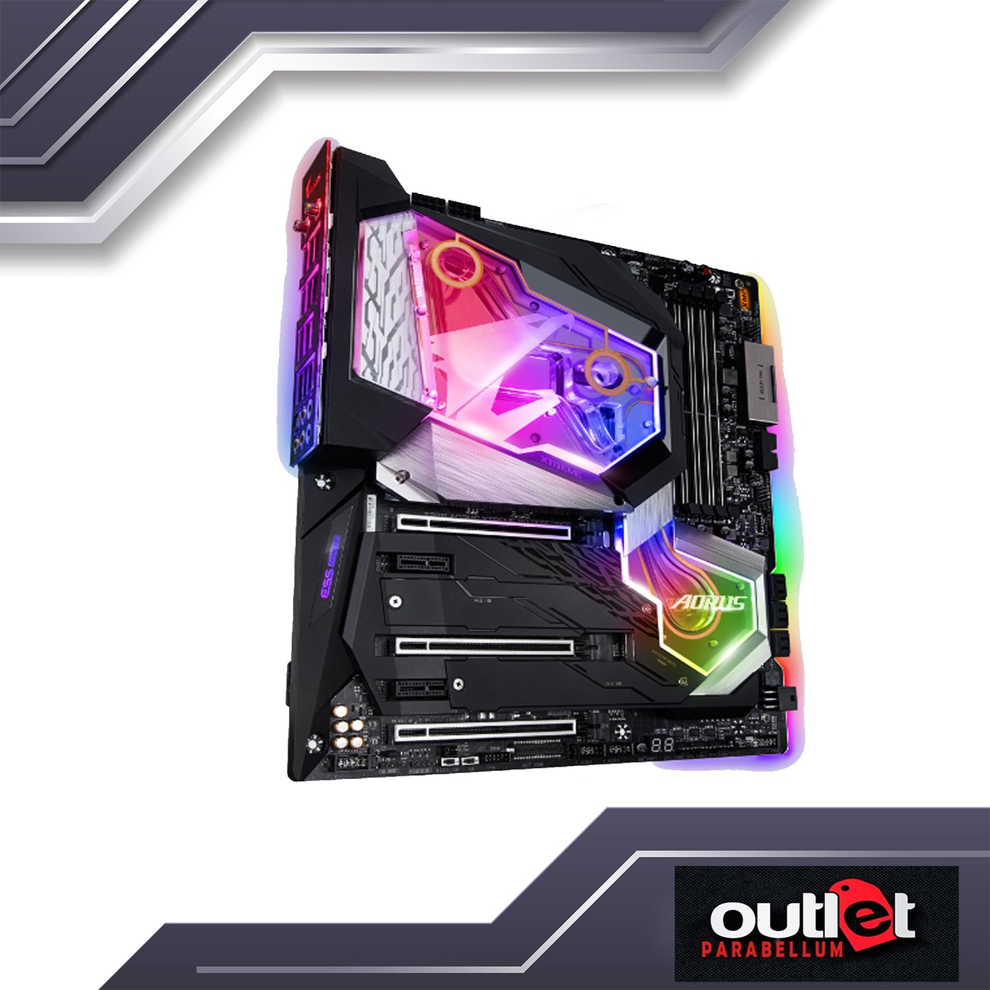 REFURBISHED GA-Z390-AORUS-XTREME-WATERFORCE GIGABTYE AORUS Z390 XTREME WATERFORCE MOTHERBOARD