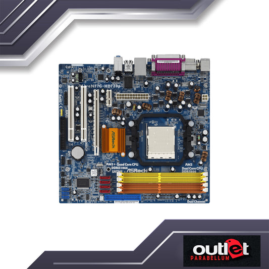 Refurbished ASROCK ALiveNF7G-HD720p R5.0 Support for Socket AM2+ / AM2 processors: AMD Phenom - No Warranty!!!