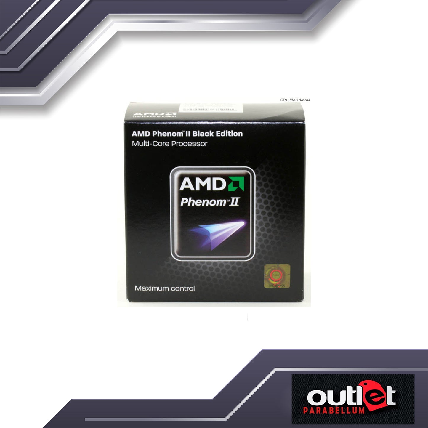 REFURBISHED AMD PHENOM II X2 560 AM3 BLACK EDITION (AMD-HDZ560WFGM)