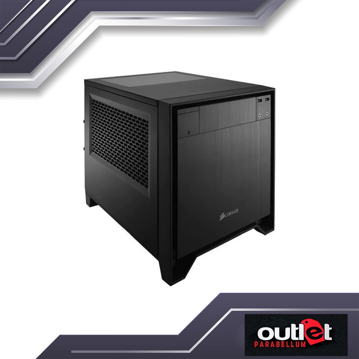 Refurbished CORSAIR Obsidian Series™ 250D Mini ITX PC Case CS-CC-9011047-WW MINI ITX WITHOUT COMPROMISE