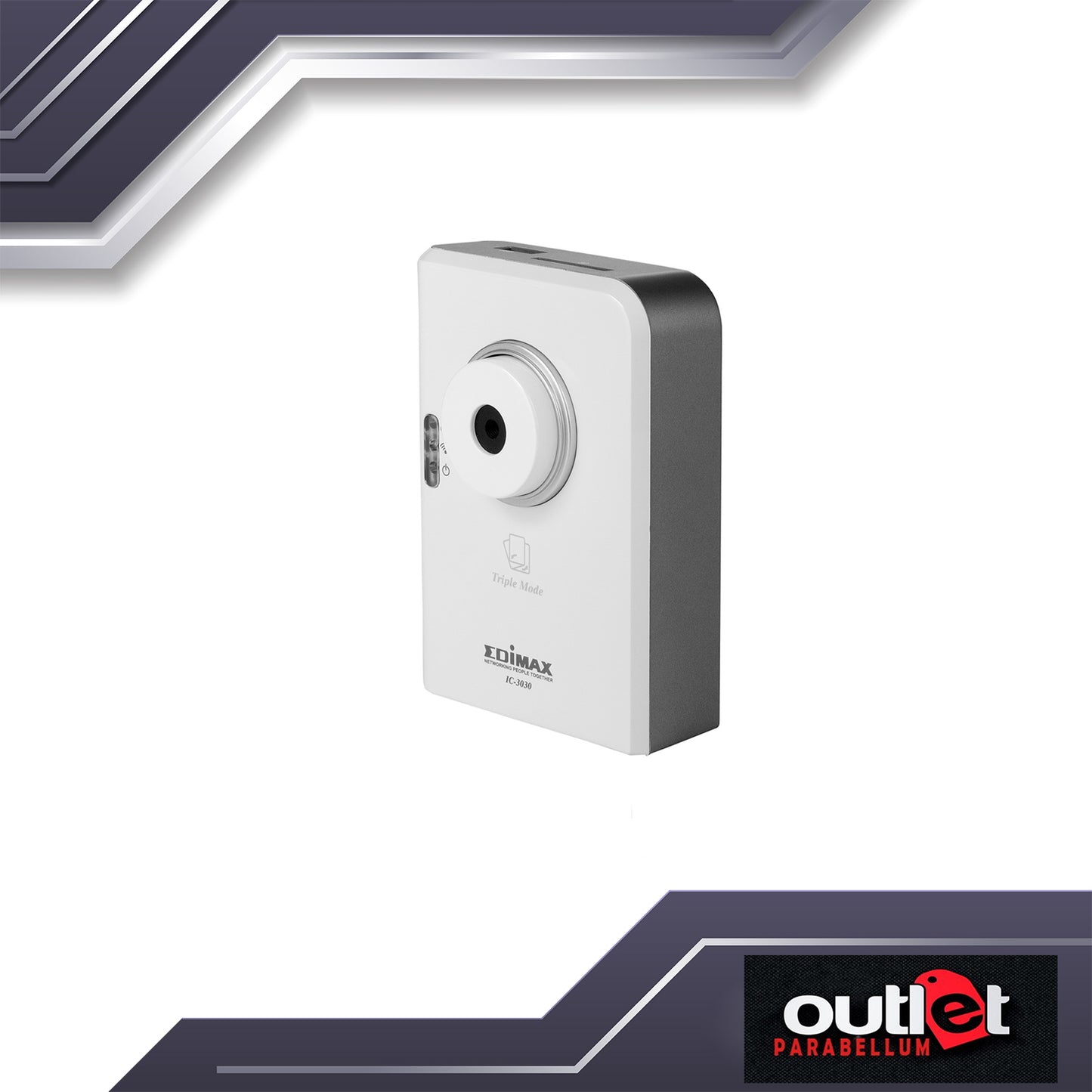 Refurbished Edimax Dual-Mode Mega Pixel IP Camera IC-3010 - No Warranty