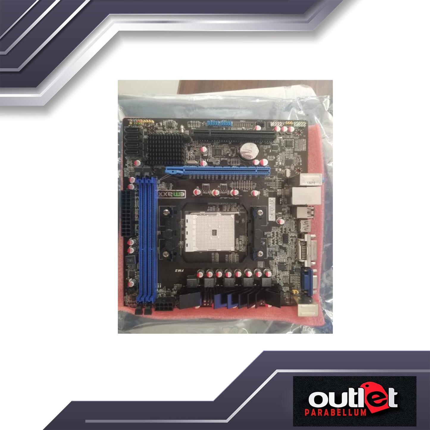Refurbished EMX-A55FM2HD-iCAFE Motherboard - No Warranty