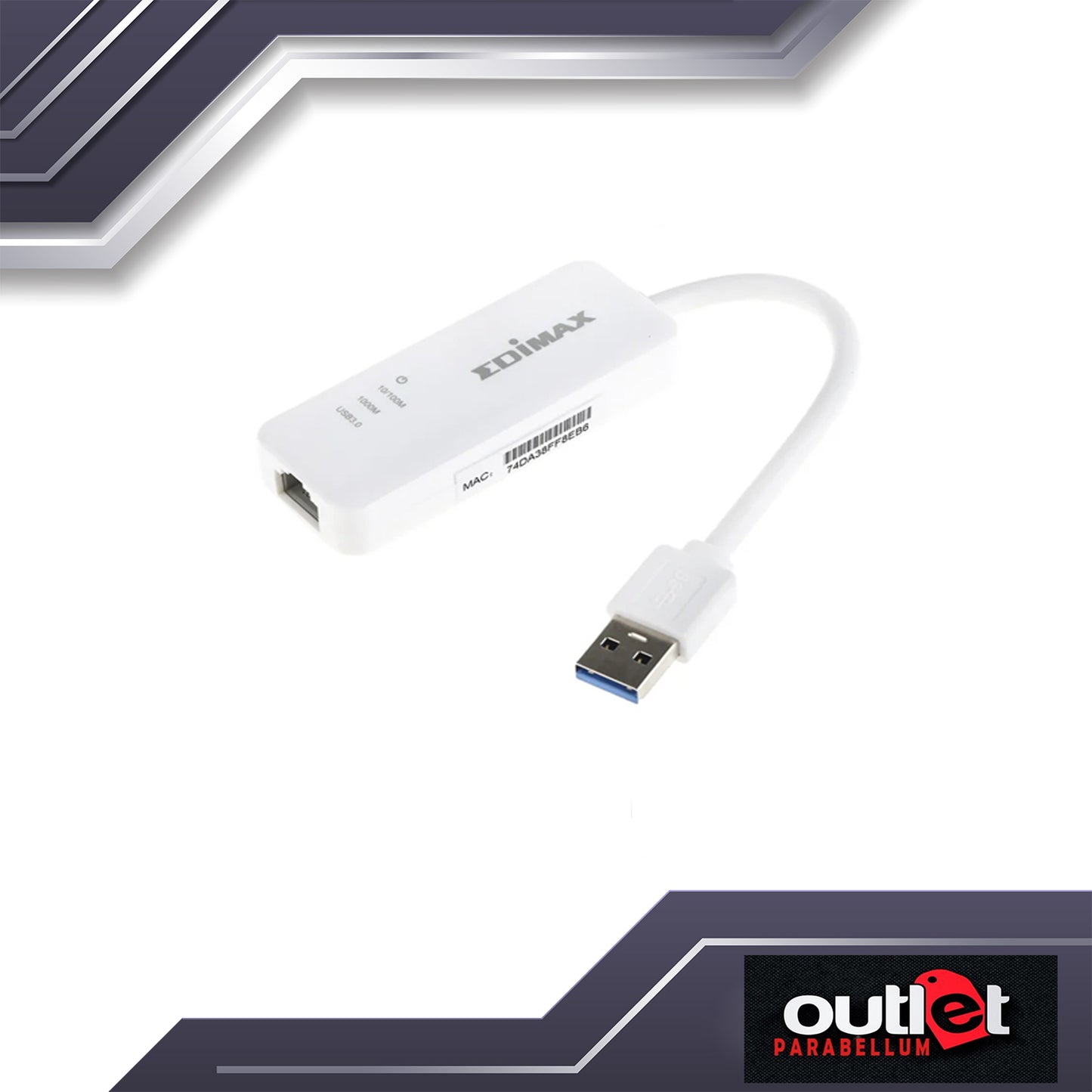 Edimax EU-4306 USB 3.0 Gigabit Ethernet Adapter