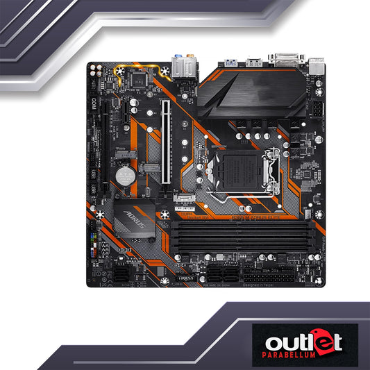 REFURBISHED GIGABYTE GA-B365-M-AORUS-ELITE AORUS INTEL B365 S1151 GAMING MOTHERBOARD