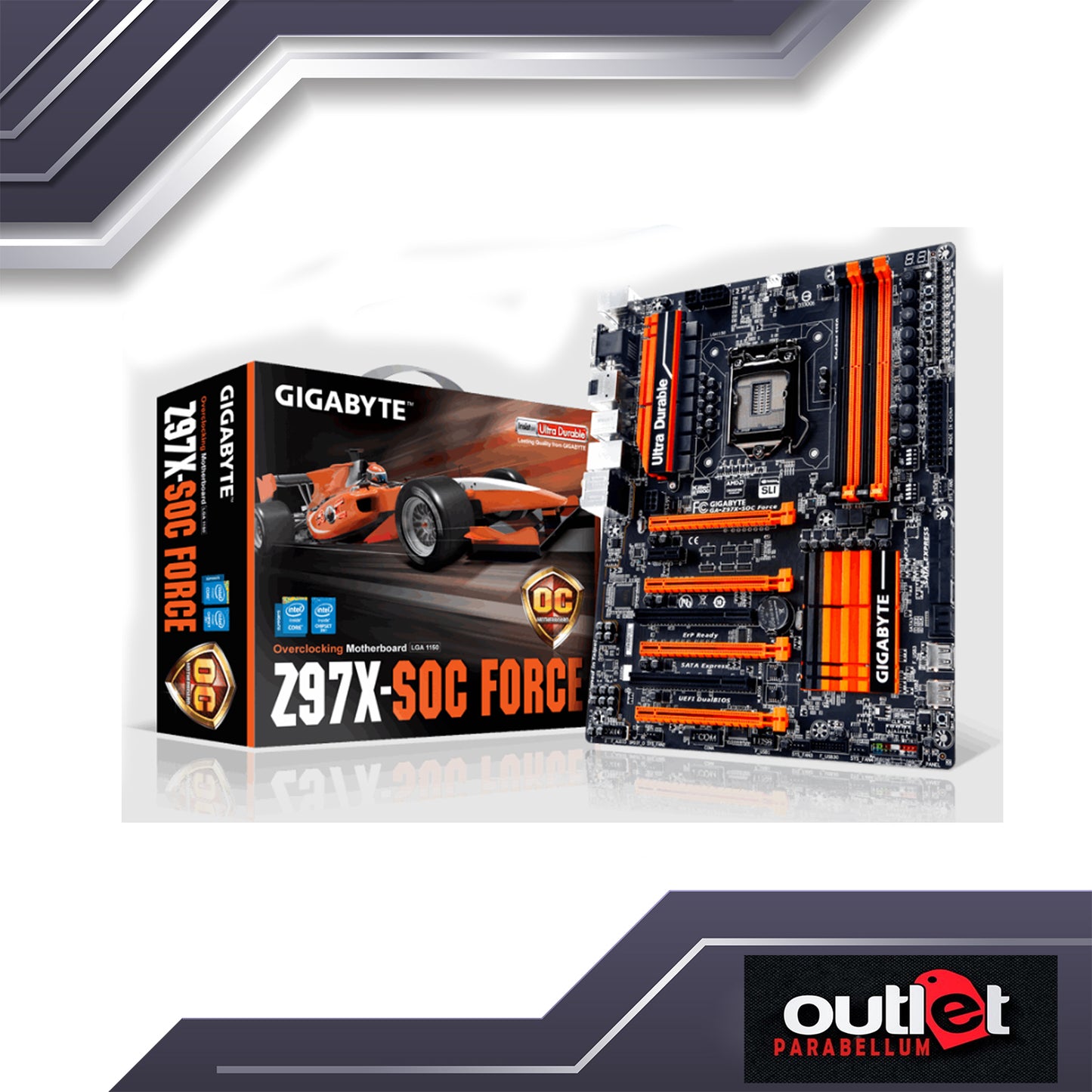 REFURBISHED GA-Z97X-SOC-FORCE GIGABYTE Z97X SOC FORCE MOTHERBOARD