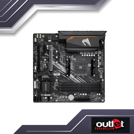 REFURBISHED GIGABYTE GA-B550M-AORUS-ELITE AORUS AMD B550 DVI/HDMI RGB FUSION GIGA LAN MATX GAMING MB