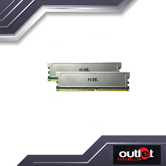 GL-GX22GB6400DC GEIL DDR2-800 2GB DUAL CHAN(2X1GB)