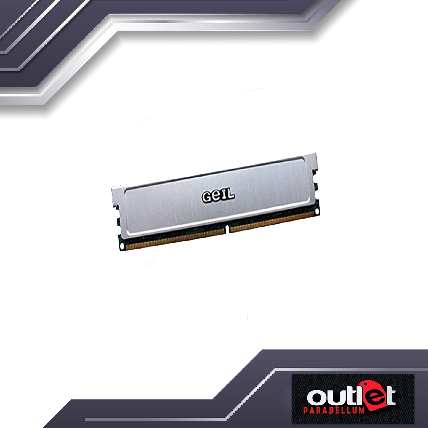 GL-GX25124300DC GEIL DDR2-533 512MB DUAL CHANNEL 2X256