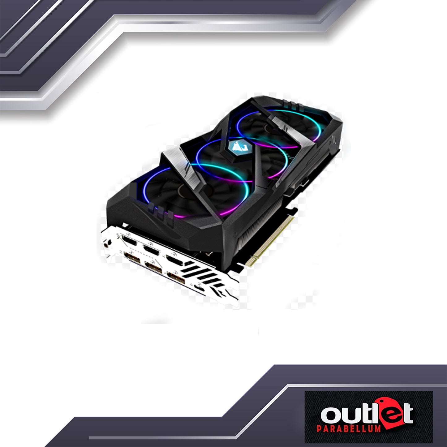REFURBISHED GIGABYTE GV-N207SAORUS-8GC GIGABYTE AORUS RTX2070 SUPER 8GB GDDR5 256BT VGA