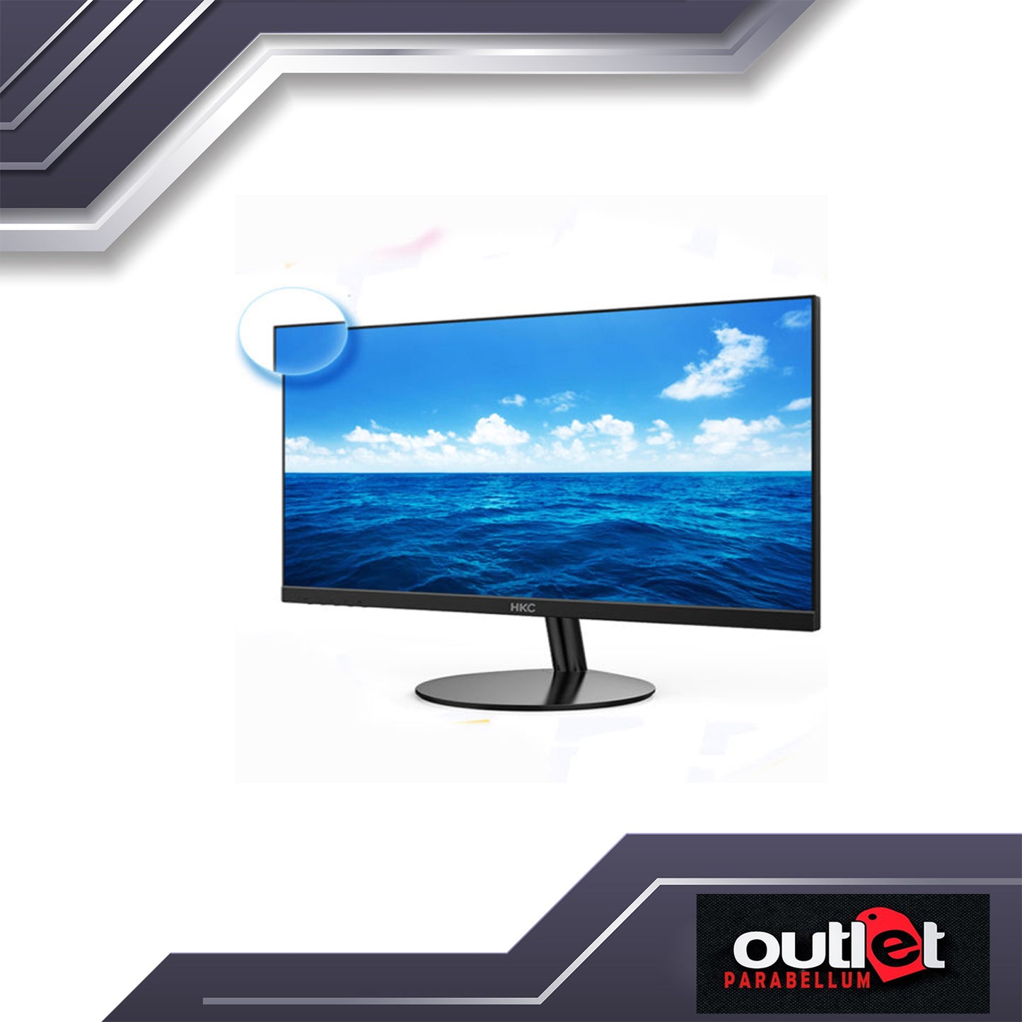 REFURBISHED HKC-M27A6F-HDMI HKC 27" 75HZ 1080P BORDERLESS LED MONITOR HDMI
