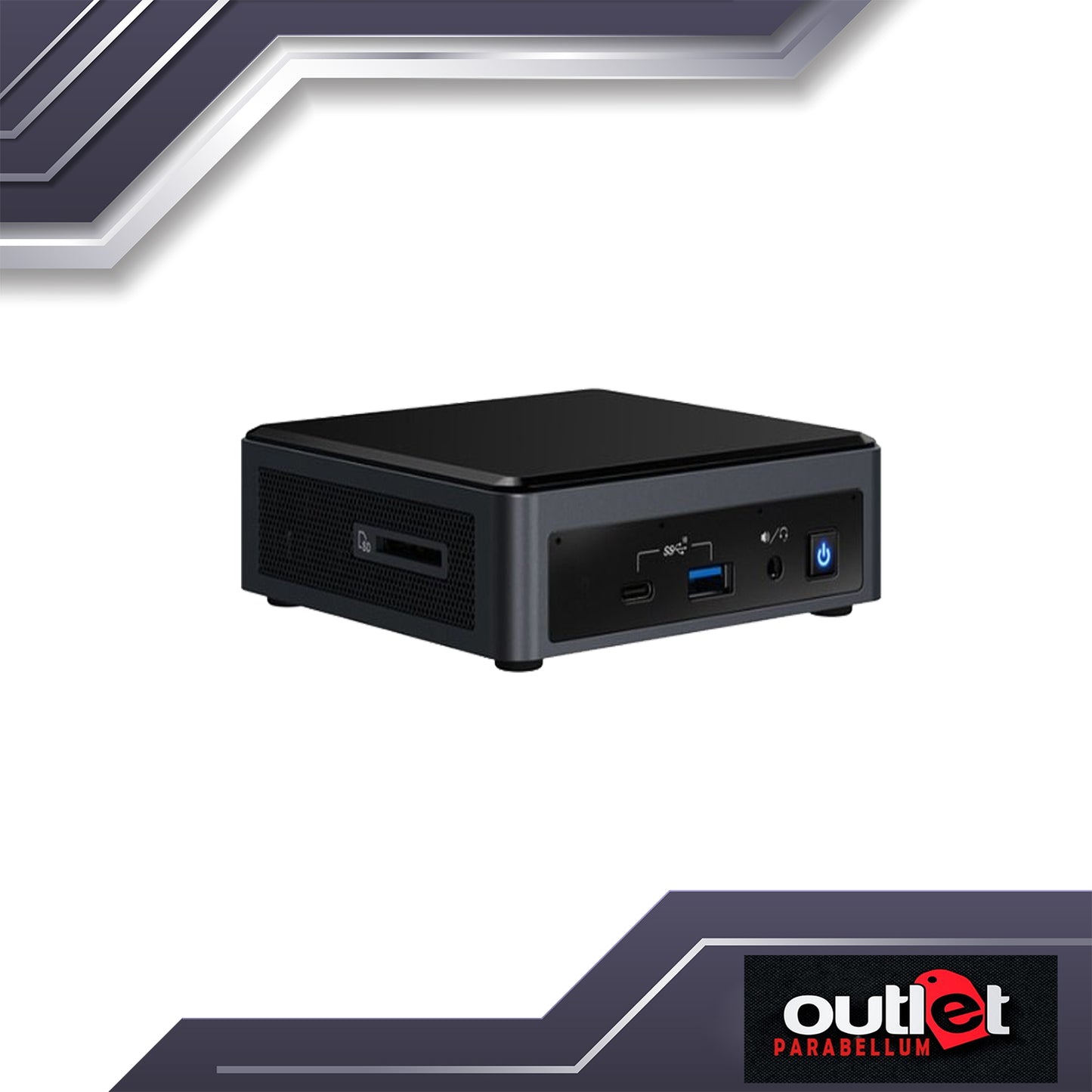 REFURBISHED INTEL CORE-I5-8259U NUC Barebone System w/ CN Cord-INTEL-BOXNUC8I5BEH6-961518