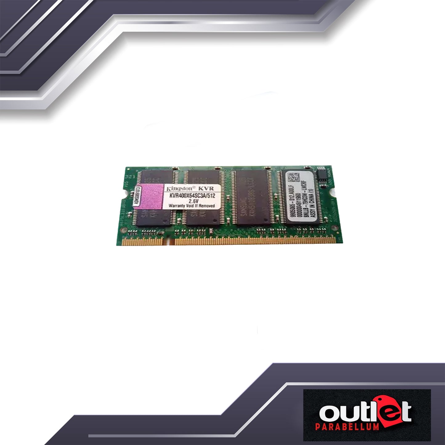 KM-KVR400X64SC3A/512 KINGSTON 512MB DDR400 SODIMM