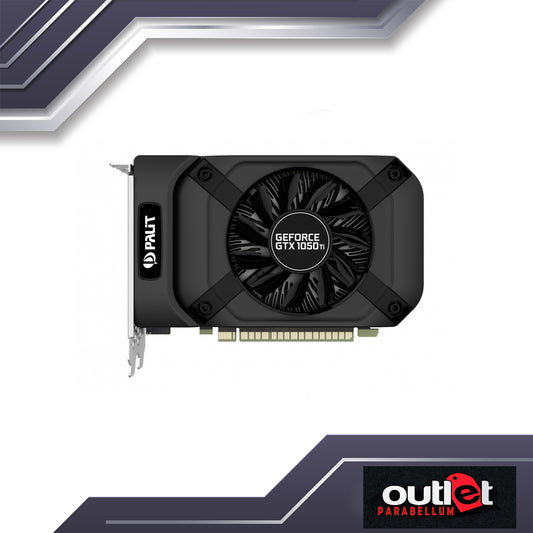 REFURBISHED PALIT NE5105T018G1-1070F GeForce® 1050 Ti StormX PALIT GTX1050TI STORMX 4GB GDDR5 128BIT DVI HDMI DP