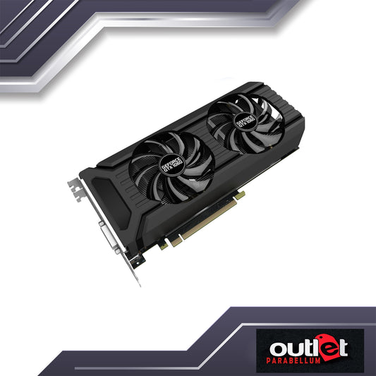 REFURBISHED Palit GeForce GTX 1060 Dual 3GB NE51060015F9-1061D PALIT GTX1060 DUAL 3G GDDR5 192BIT DVI 3XDP HDMI VGA
