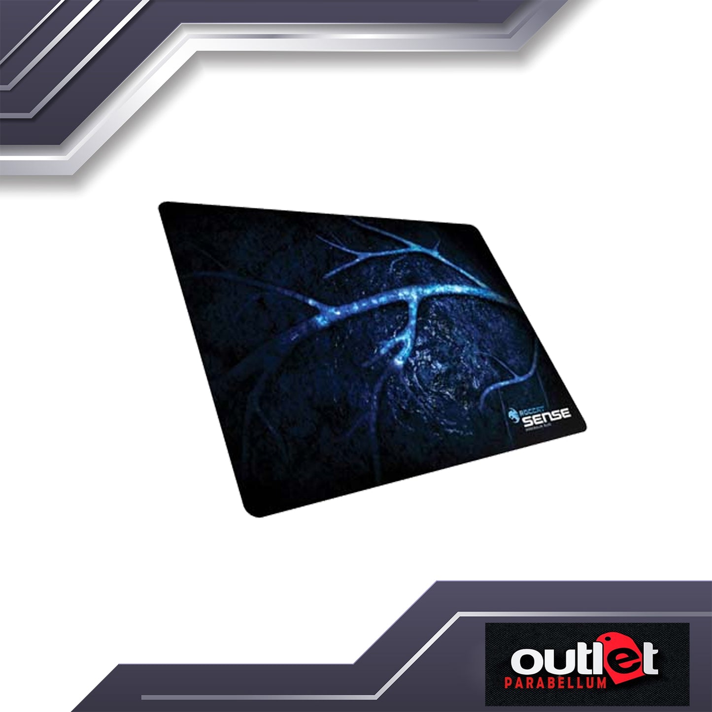 Roccat Sense High Precision Gaming Mouse pad - Adrenalin Blue (ROC-13-102-AS)