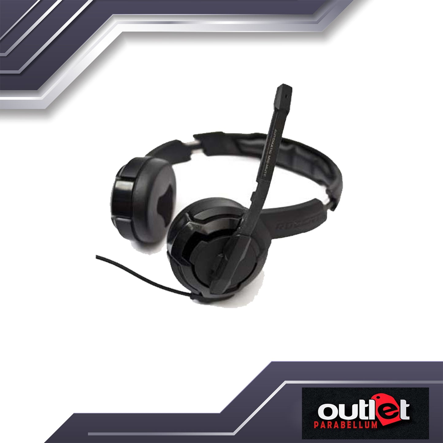 Original Roccat Kulo Surround Gaming Headset Black - ROC-14-700-AS