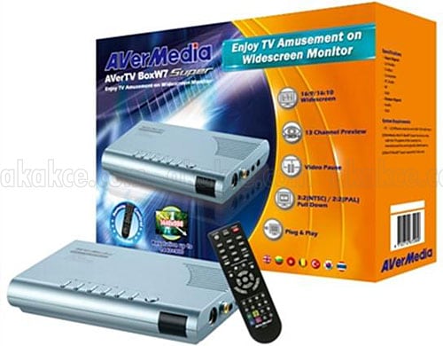 REFURBISHED!! AverMedia Box W7 Lite External TV Card - No Warranty