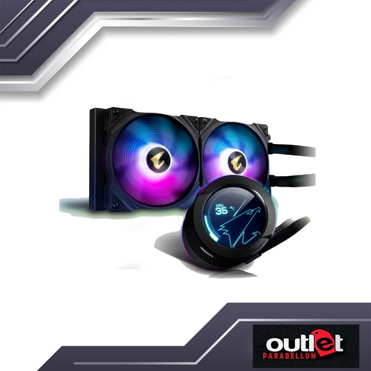 REFURBISHED AORUS-LIQUID-COOLER-240 AORUS LIQUID COOLER 240, All-in-one Liquid Cooler with Circular LCD Display